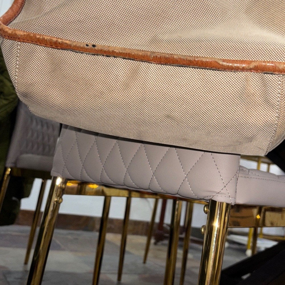 Chloe Tan and Beige Tote Bag - Picture 5 of 6